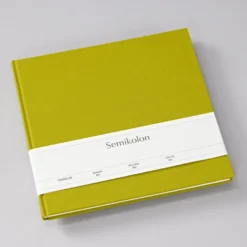 Księga gości Slim Heritage Line - Semikolon - Matcha, 100 stron