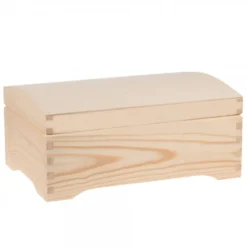 Kufer drewniany, skrzynia - 30 x 20 x 12,5 cm