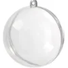Kula, bombka akrylowa do ozdabiania - 8 cm