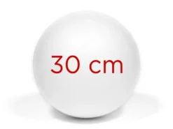 Kula, bombka styropianowa - pełna, 30 cm