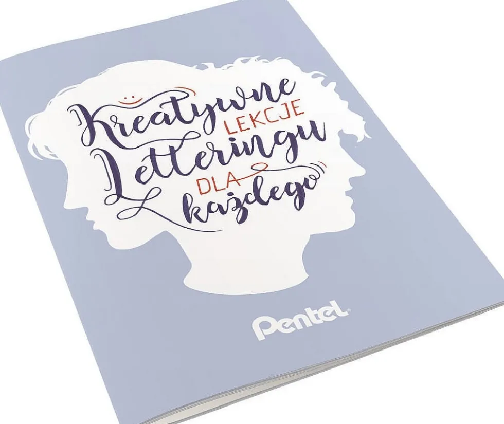 Kurs letteringu, zestaw do kaligrafii - Pentel - EFGN
