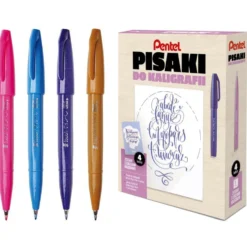 Kurs letteringu, zestaw do kaligrafii - Pentel - PSVY