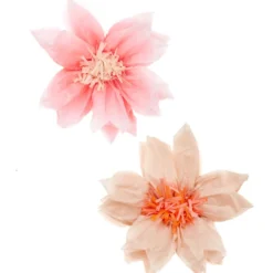 Kwiaty z bibuły Cherry Blossom - Rico Design - pastelowe, 40 cm, 2 szt.