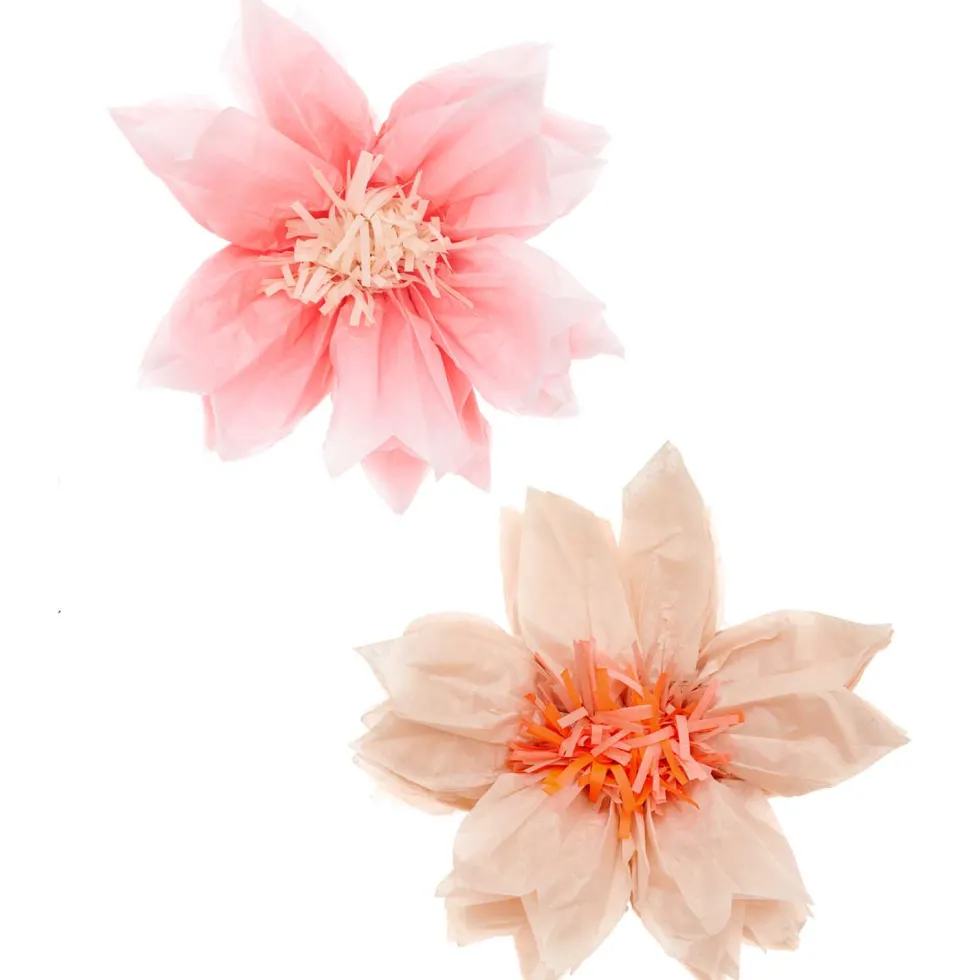 Kwiaty z bibuły Cherry Blossom - Rico Design - pastelowe, 40 cm, 2 szt.