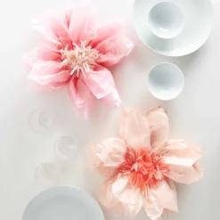 Kwiaty z bibuły Cherry Blossom - Rico Design - pastelowe, 40 cm, 2 szt.
