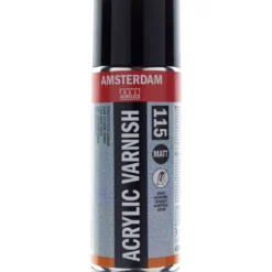 Lakier akrylowy, werniks końcowy w sprayu - Amsterdam - matowy, 400 ml