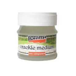 Lakier do spękań Crackle Medium - Pentart - jednoskładnikowy, 50 ml