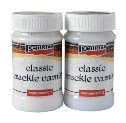 Lakier do spękań - Pentart - dwuskładnikowy, 2 x 100 ml
