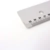 Linijka, przykładnica metalowa z ogranicznikiem - Leniar - 50 cm