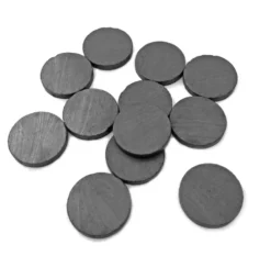 Magnesy - DpCraft - czarne, 16 x 3 mm, 16 szt.