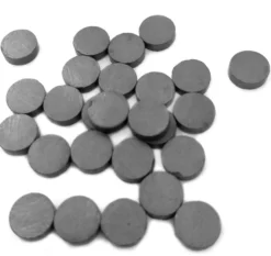 Magnesy - DpCraft - czarne, 10 x 3 mm, 26 szt.