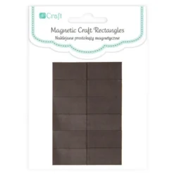 Magnetyczne prostokąty samoprzylepne - DpCraft - 12 szt.