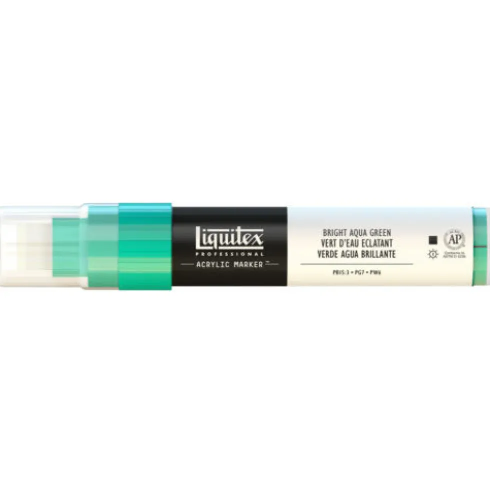 Marker akrylowy - Liquitex - bright aqua green 15 mm