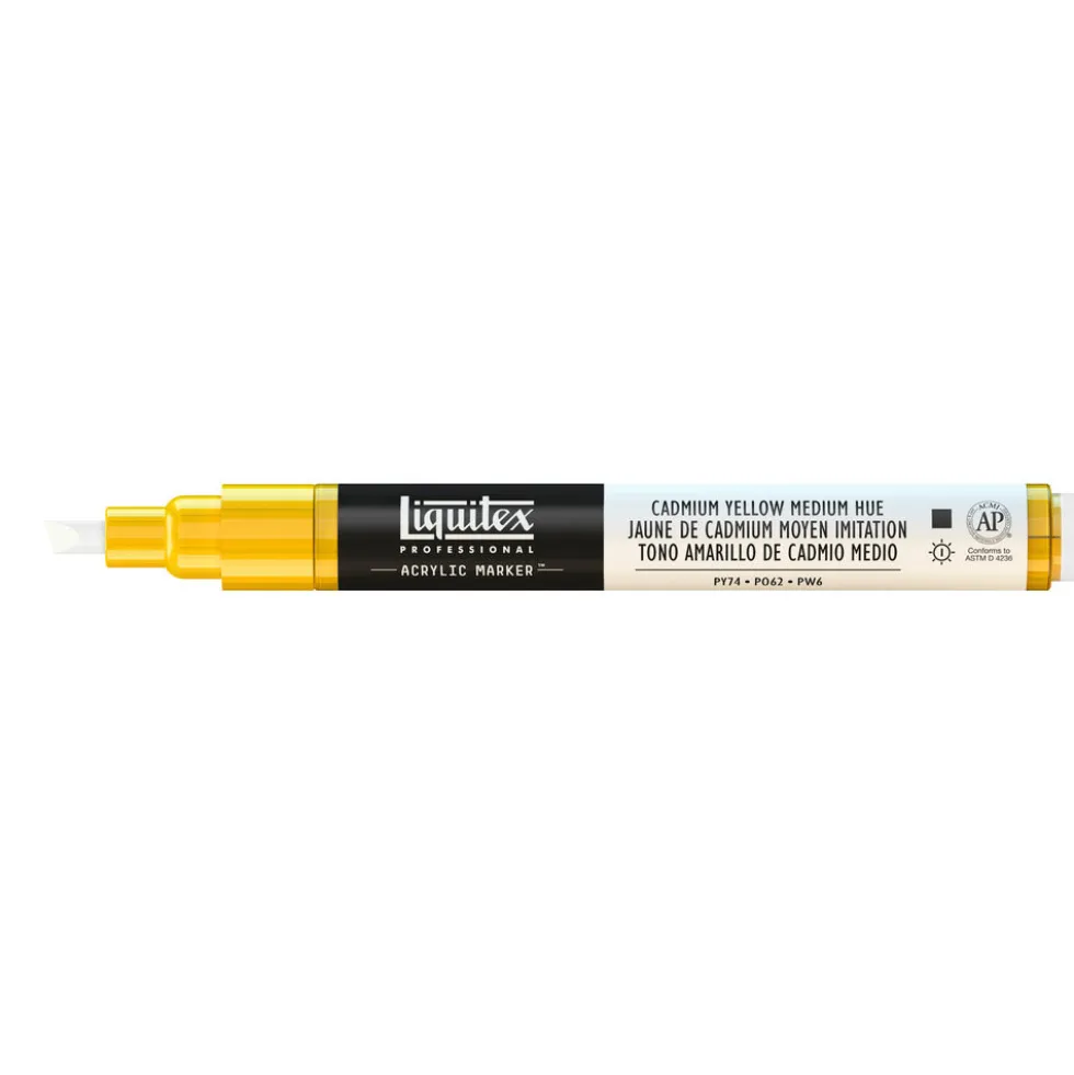 Marker akrylowy - Liquitex - cadmium yellow medium hue 2 mm