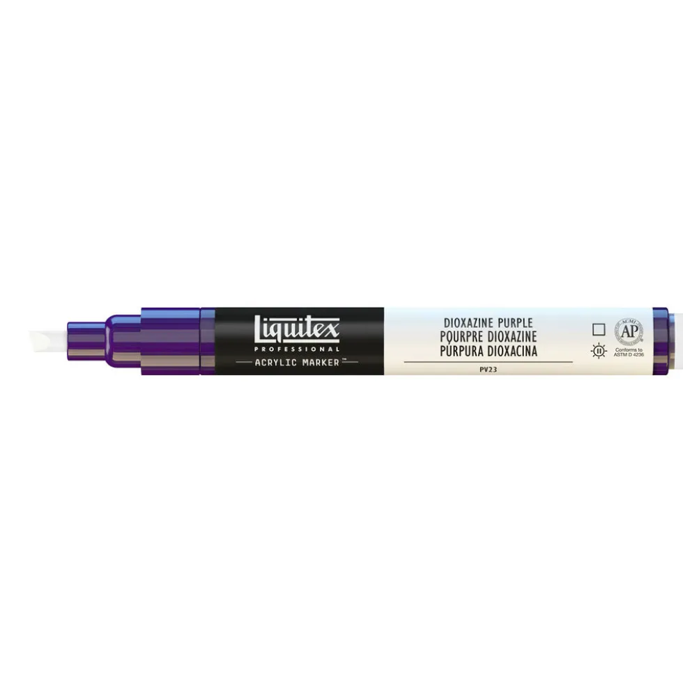 Marker akrylowy - Liquitex - dioxazine purple 2 mm