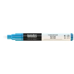 Marker akrylowy - Liquitex - fluorescent blue 2 mm