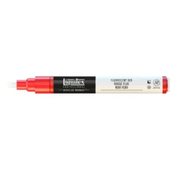 Marker akrylowy - Liquitex - fluorescent red 2 mm