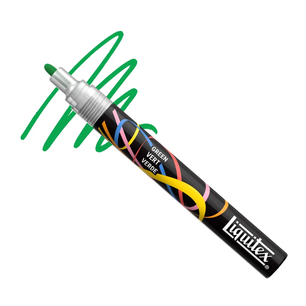 Marker akrylowy - Liquitex - Green 2 mm