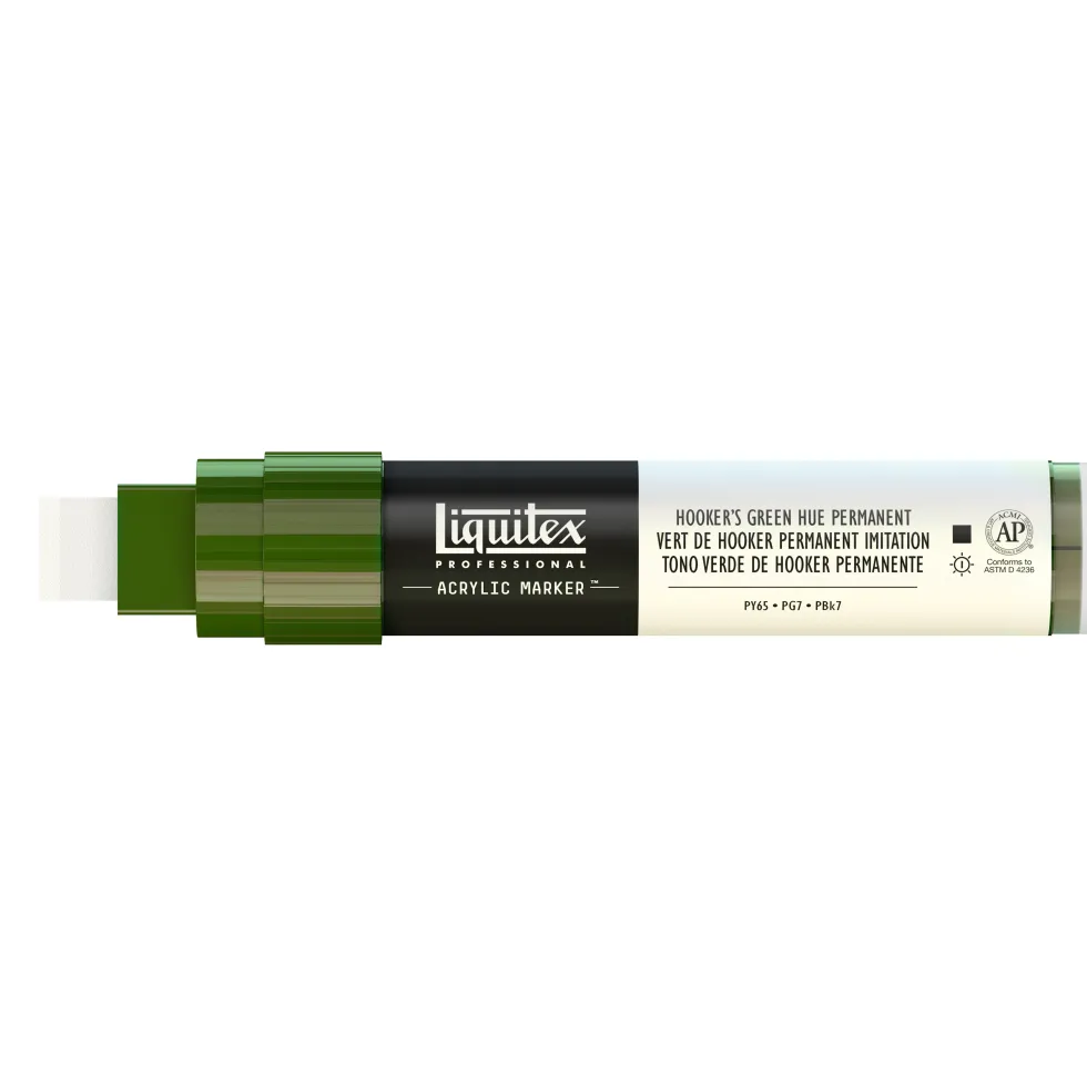 Marker akrylowy - Liquitex - hooker's green hue permanent, 15 mm