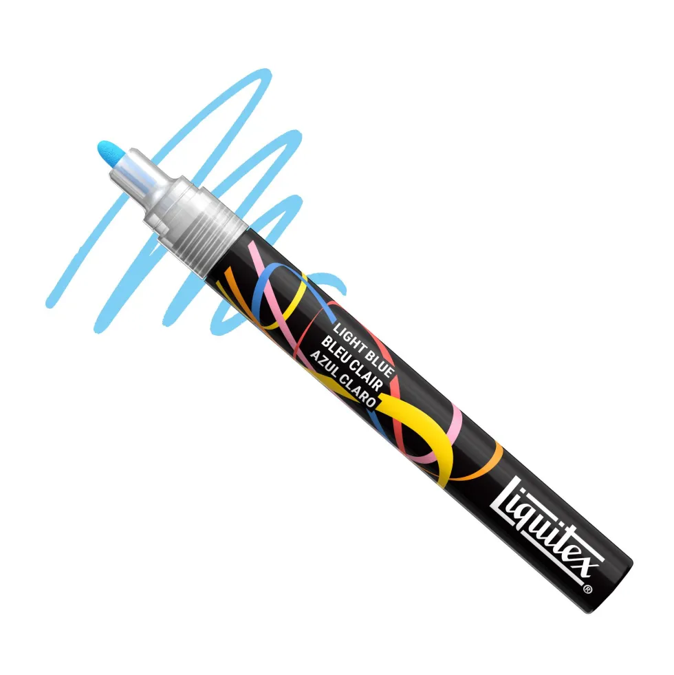 Marker akrylowy - Liquitex - Light Blue 2 mm