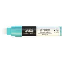Marker akrylowy - Liquitex - light blue permanent, 15 mm