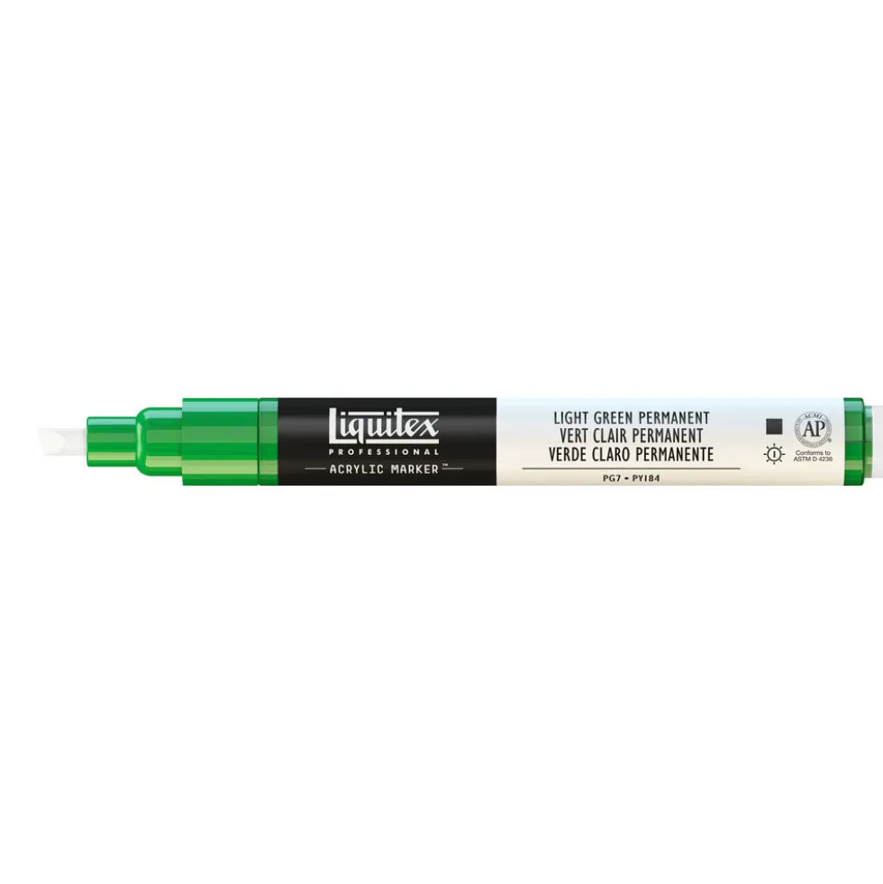 Marker akrylowy - Liquitex - light green permanent 2 mm