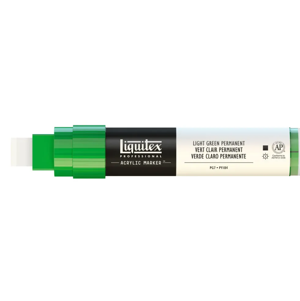Marker akrylowy - Liquitex - light green permanent 15 mm