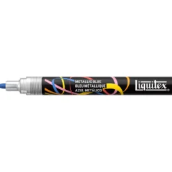 Marker akrylowy - Liquitex - Metallic Blue 2 mm