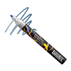 Marker akrylowy - Liquitex - Metallic Blue 2 mm