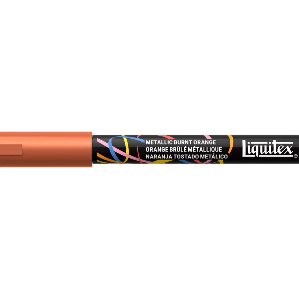 Marker akrylowy - Liquitex - Metallic Burnt Orange 2 mm