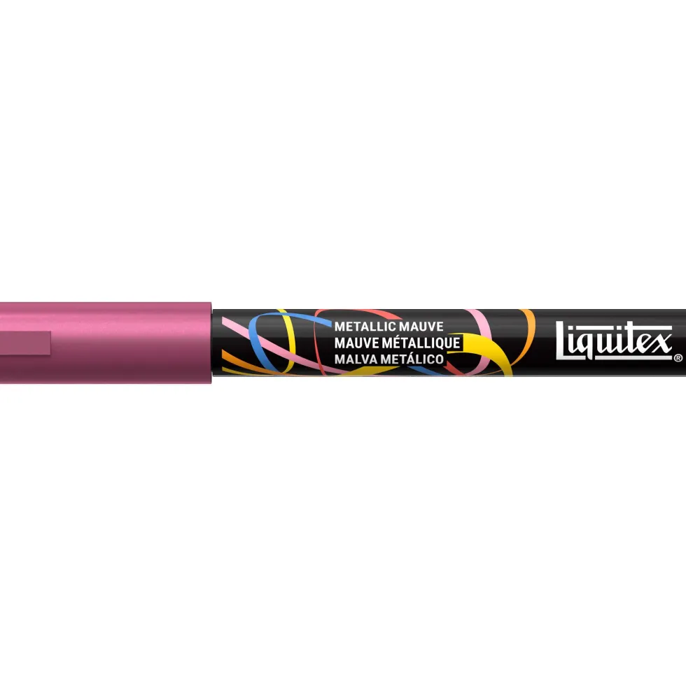 Marker akrylowy - Liquitex - Metallic Mauve 2 mm