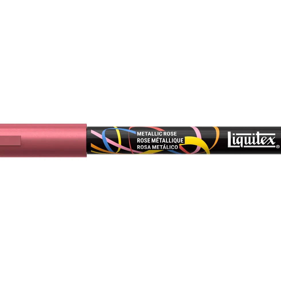 Marker akrylowy - Liquitex - Metallic Rose 2 mm