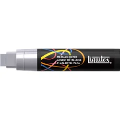 Marker akrylowy - Liquitex - Metallic Silver 15 mm