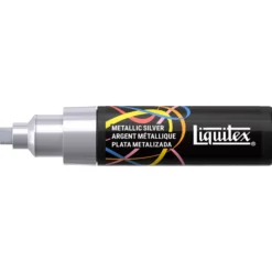 Marker akrylowy - Liquitex - Metallic Silver 8 mm