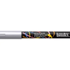 Marker akrylowy - Liquitex - Metallic Silver 2 mm