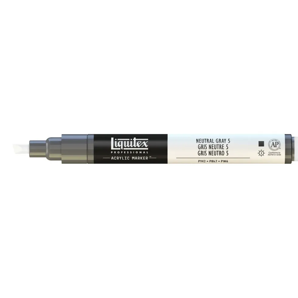 Marker akrylowy - Liquitex - neutral gray 5 2 mm