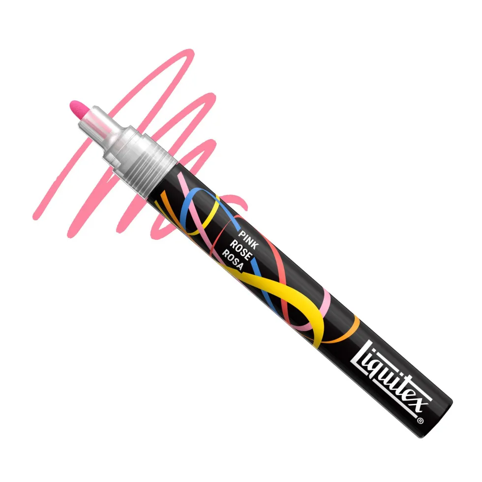 Marker akrylowy - Liquitex - Pink 2 mm