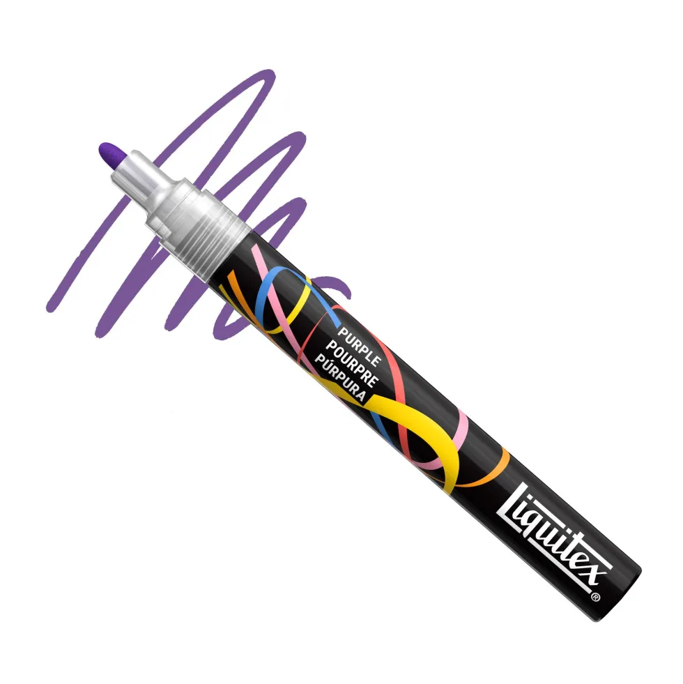 Marker akrylowy - Liquitex - Purple 2 mm