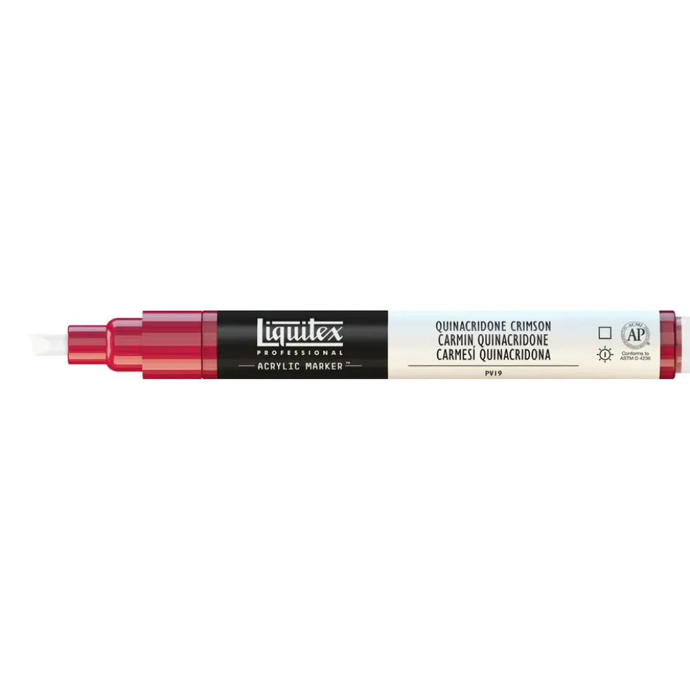 Marker akrylowy - Liquitex - quinacridone crimson 2 mm