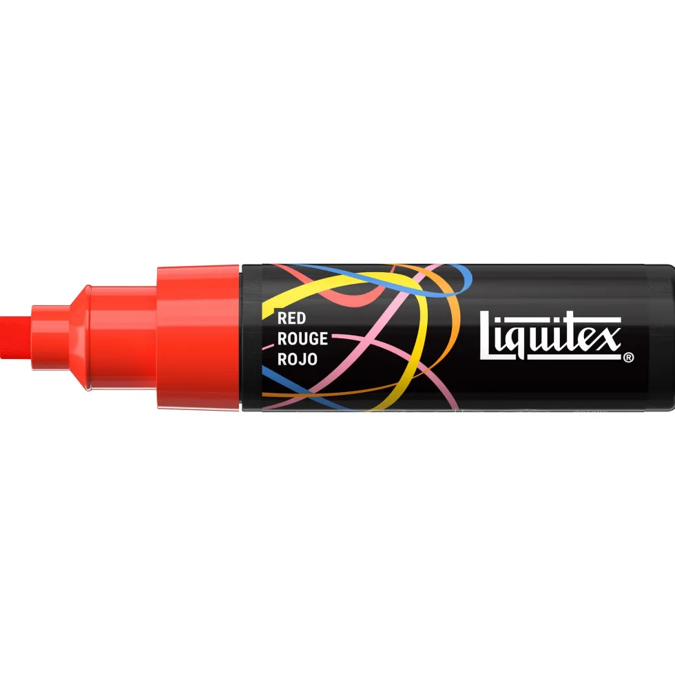 Marker akrylowy - Liquitex - Red 8 mm