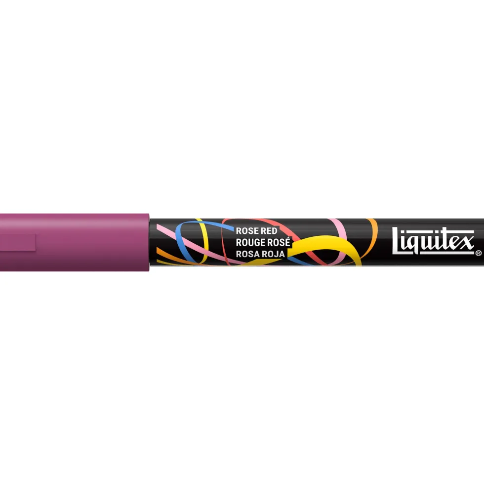 Marker akrylowy - Liquitex - Rose Red 2 mm