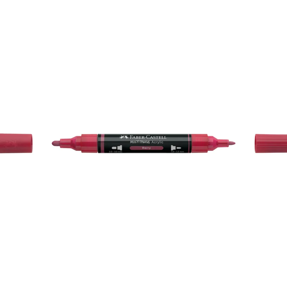 Marker akrylowy Multimark - Faber-Castell - 433 Berry