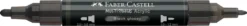 Marker akrylowy Multimark - Faber-Castell - 299 Black Glossy