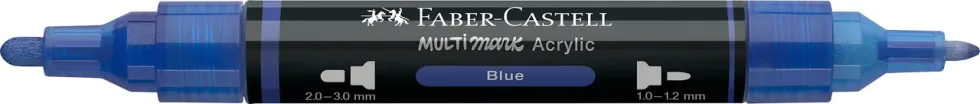 Marker akrylowy Multimark - Faber-Castell - 120 Blue