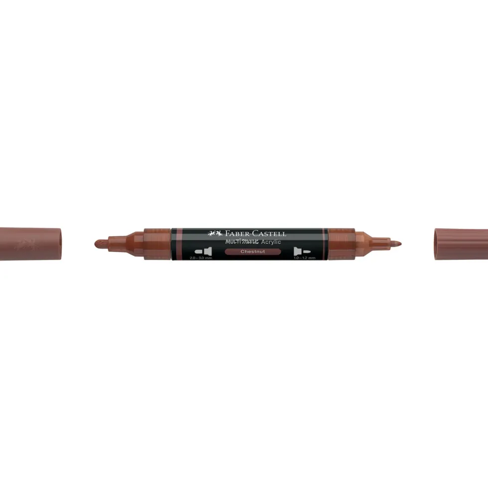 Marker akrylowy Multimark - Faber-Castell - 378 Chestnut