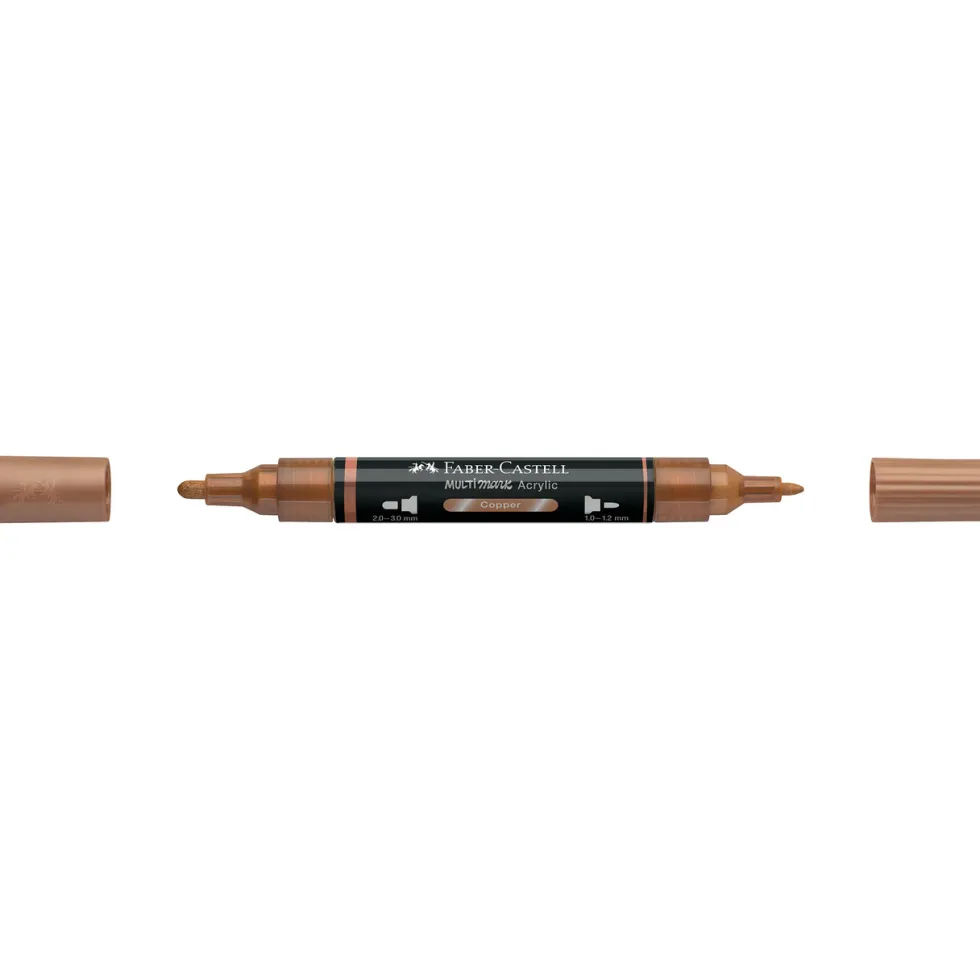 Marker akrylowy Multimark - Faber-Castell - 252 Copper