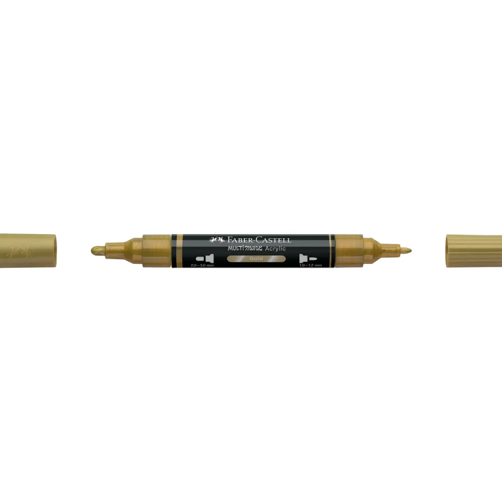 Marker akrylowy Multimark - Faber-Castell - 250 Gold