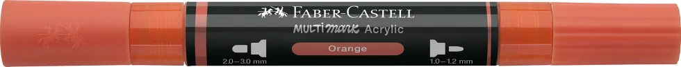Marker akrylowy Multimark - Faber-Castell - 115 Orange
