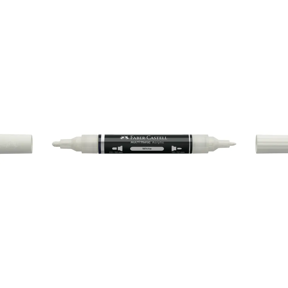 Marker akrylowy Multimark - Faber-Castell - 100 White
