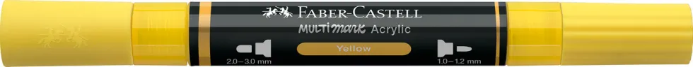 Marker akrylowy Multimark - Faber-Castell - 108 Yellow